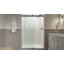 Levity 56.625" - 59.625" W 62.25" H Frameless Tub Door-320851345
