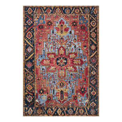 Indoor/Outdoor Traditional Area Rug