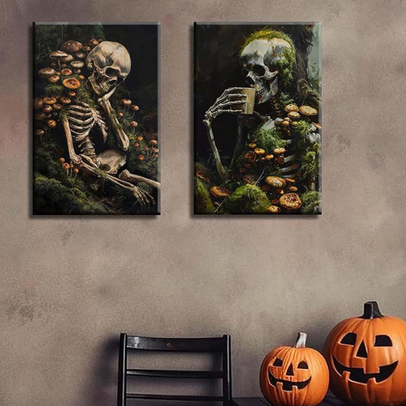 2 Piece Wrapped Canvas Wall Art