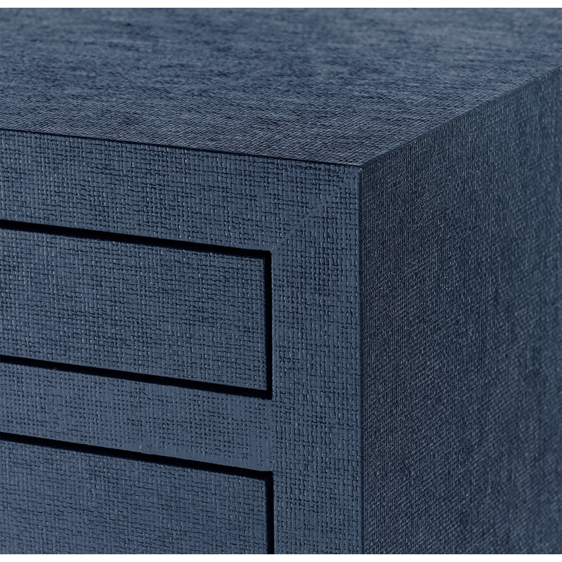 Frances Accent Chest, Navy Blue