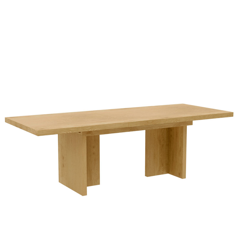 Crosby Self Storage Extension Dining Table, Natural