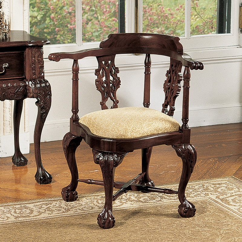 Chippendale Corner Armchair