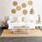 Household Essentials Square Wooden Side Table/End Table With Storage Shelf-1060687546