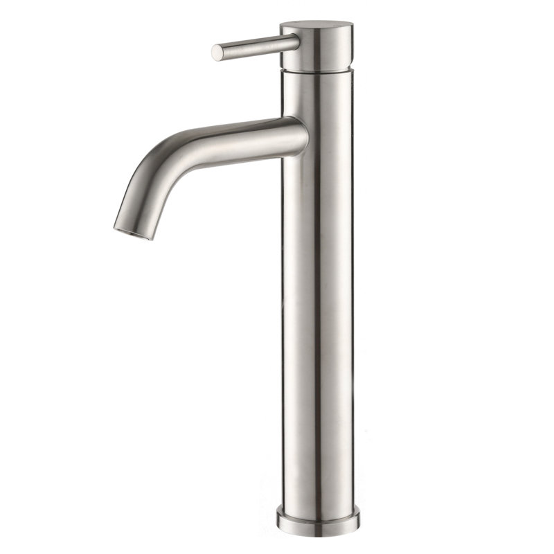 Single-handle Bathroom Faucet, Brushed Nickel
