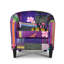 Angelice Multicoloured Patchwork Accent Tub Chair-75753055