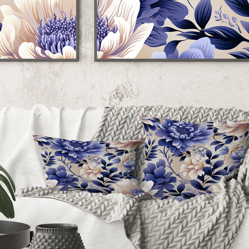 Coussin décoratif en polyester , H 16 po x l 16 po