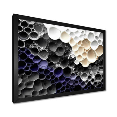 Décoration murale Celestial Dance Of Biometric Ink II - Encre liquide abstraite
