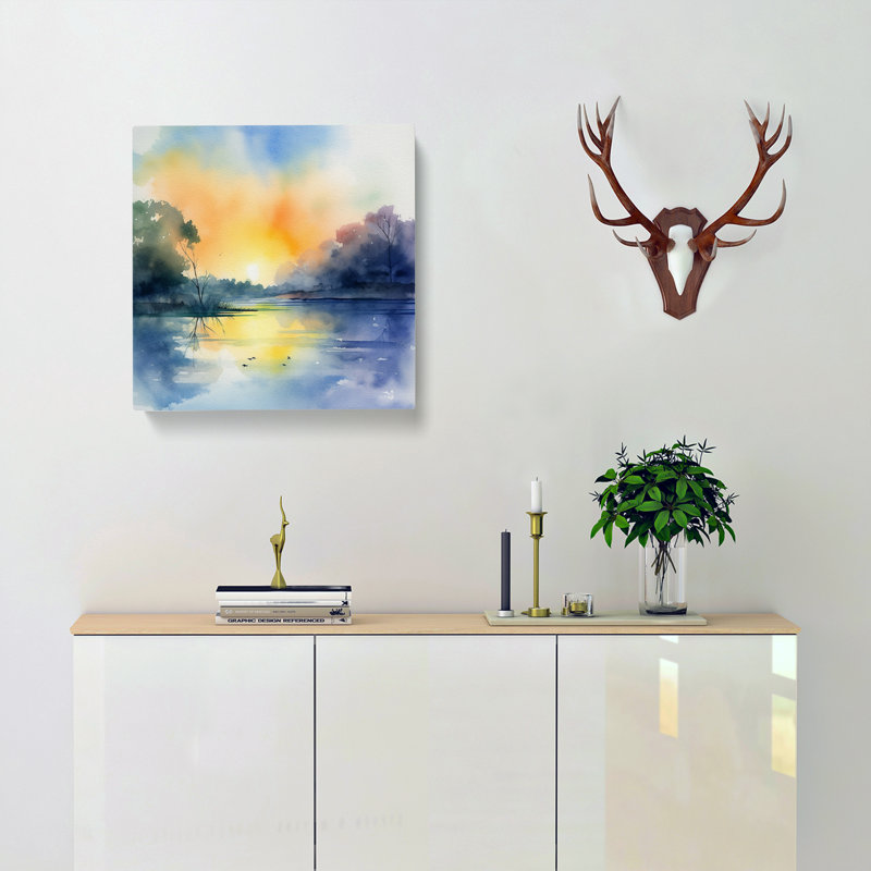 Print, 35cm H x 35cm W x 3cm D