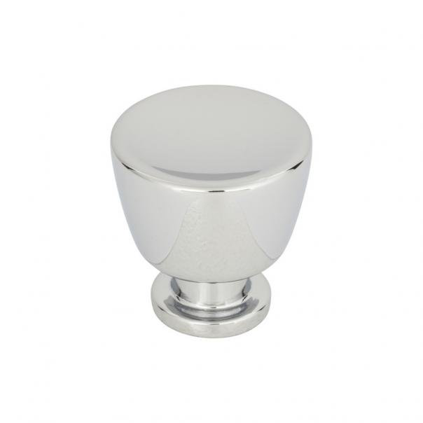 Tiki Hut 1 1/4" Diameter Round Knob, Polished Chrome, 1 1/8"
