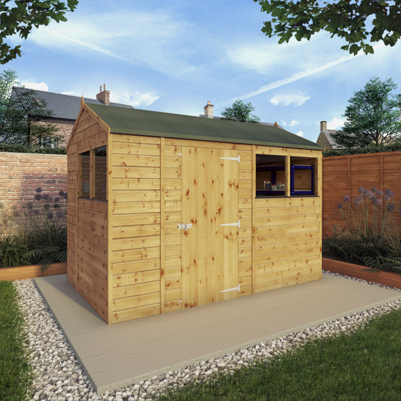 Mercia 10 x 6ft Shiplap Apex Shed