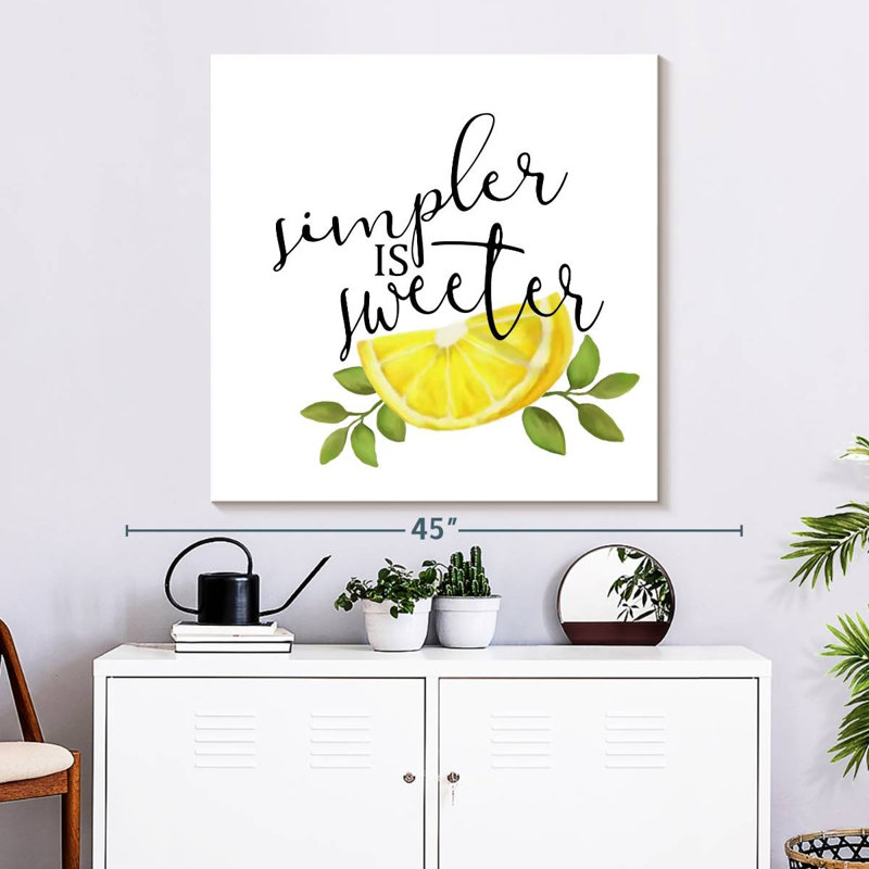 Citrons frais Tergel III, H 33 po x l 33 po