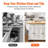 Kitchen Island Cart With Solid Wood Top, 35.4" Width Mobile Carts With Storage Cabinet, Rolling Kitchen Table With Spice Rack, Towel Rack, And Drawer, Portable Islands On Wheels
