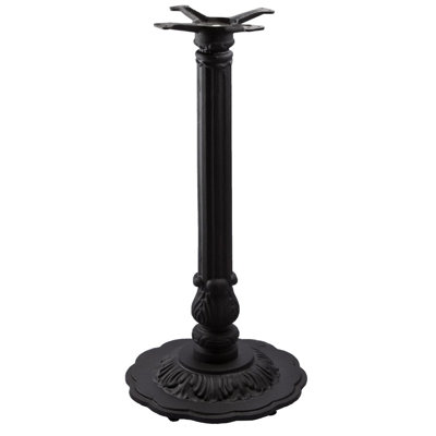 Traditional 40.5'' 19'' w Cast Iron Round Table Base