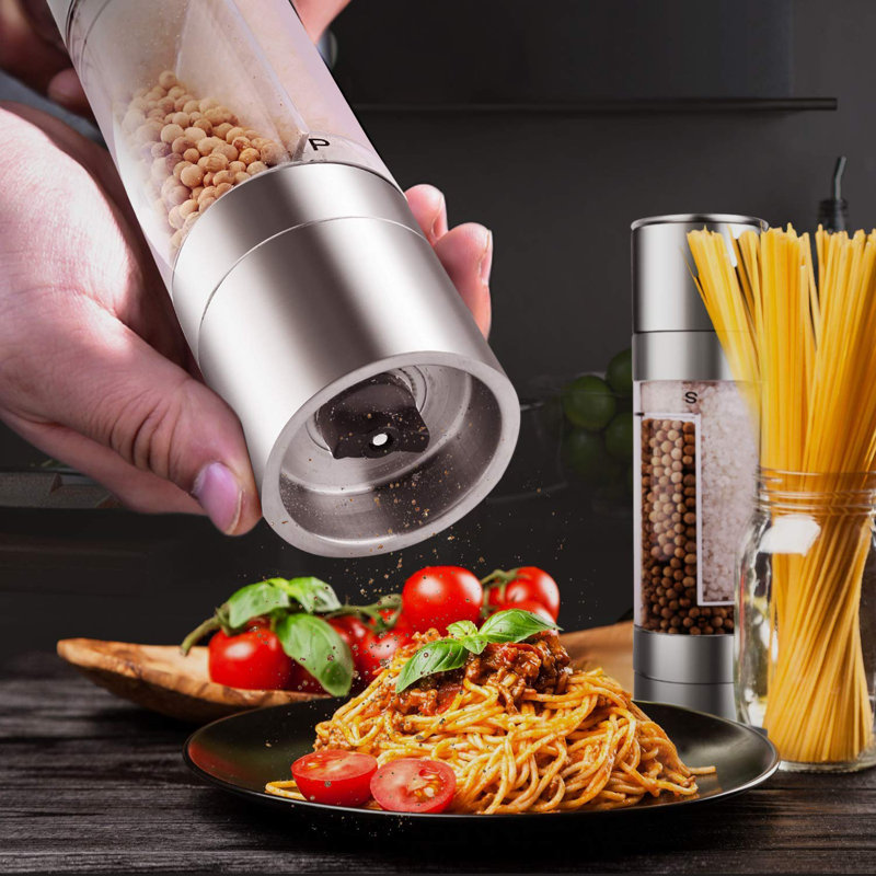 2-In-1 Salt & Pepper Grinder