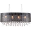 Lustre tambour 4 lumières Galle