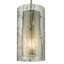 Luminaire suspendu cylindrique à 1 lumière Andelynn Branches