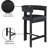 Romeo Hermi Vegan Leather Counter Stool-864766888-858767807