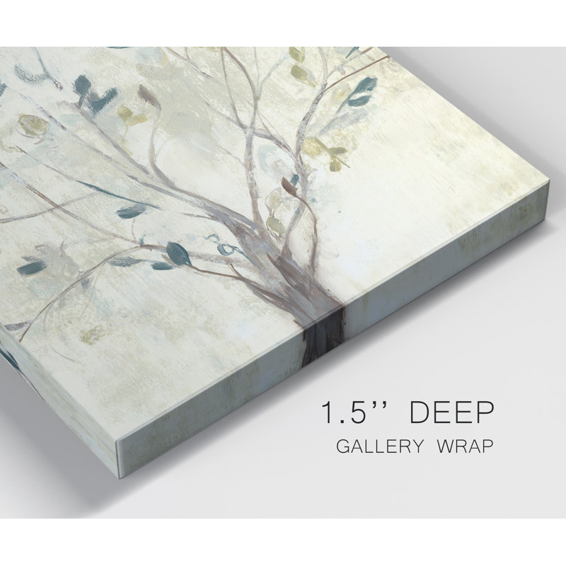 «Trees of Blue I», reproduction sur toile, H 16 po x l 16 po x 1,5 po