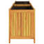  Jardinière de jardin en bois naturel et bois d'acacia massif moyen durable-1463023508