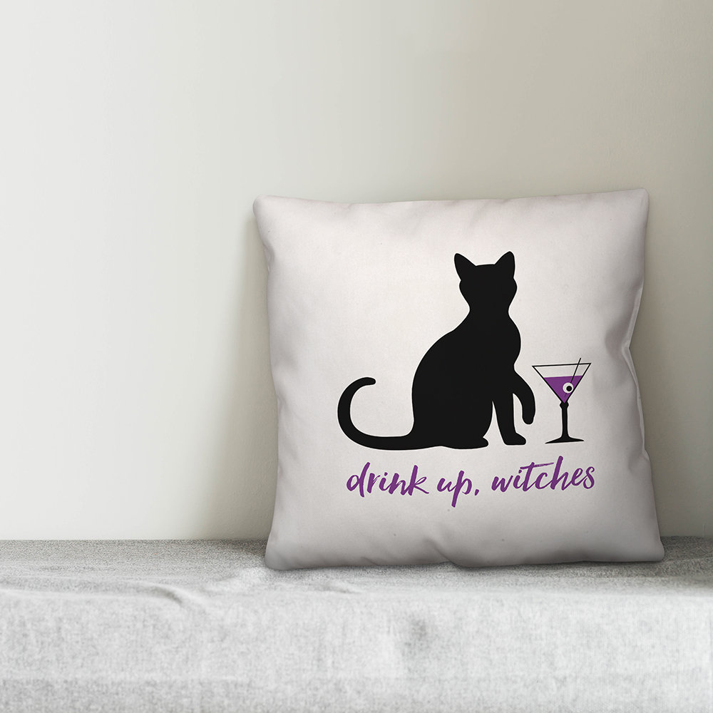 Drink Up Witches Throw Pillow Designs Direct Creative Group 