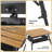 39-inch Aluminum Roll Up Folding Camp Table-113442841