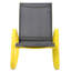 Chaise berçante de patio en aluminium Bissett