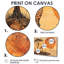 Girafe silencieuse dans un paysage africain III - Girafe, art mural-362003273-362003382-362003388