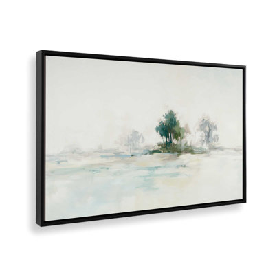 A Solitary Place in Time Canvas Print in a Frame