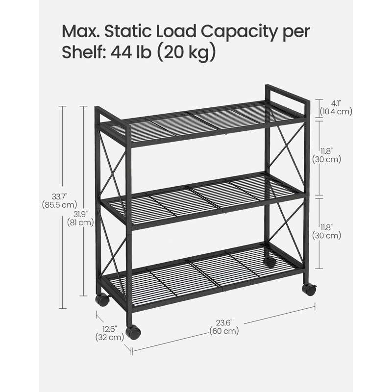 60 cm W Steel Shelving Unit
