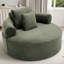 Fauteuil demi-tonneau rembourré Addisin-1451168356