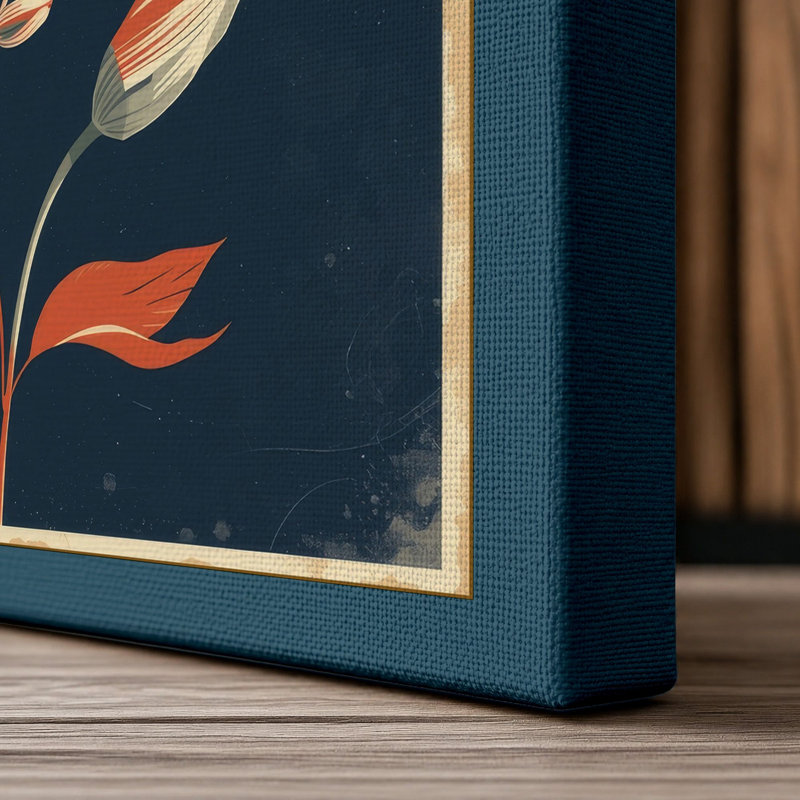 Print, 36x24 - 91.4 x 61.0 cm, Teal Border
