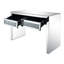 Console, miroir et faux diamants