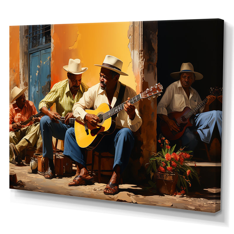 Cuba Tropical Rhythms sur impression sur toile, H 12 po x l 20 po x P 1 po, Toile tendue