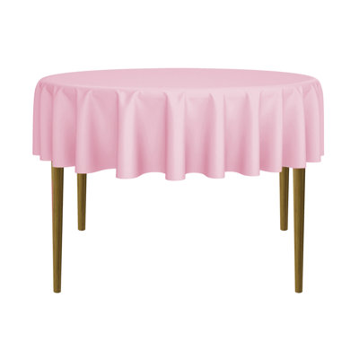 Solid Color Round Tablecloth