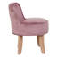 Felstead 45cm Wide Velvet Tufted Round Solid Colour Cocktail Ottoman-1694832216