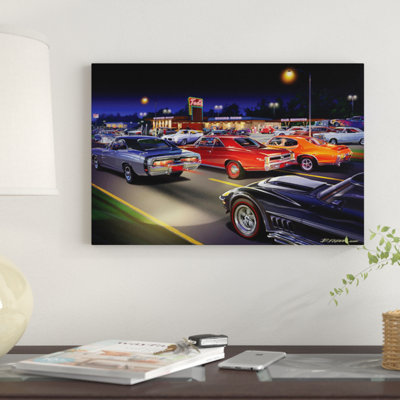 " Ted's Painting " by Bruce Kaiser
