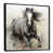Cadre flottant noir