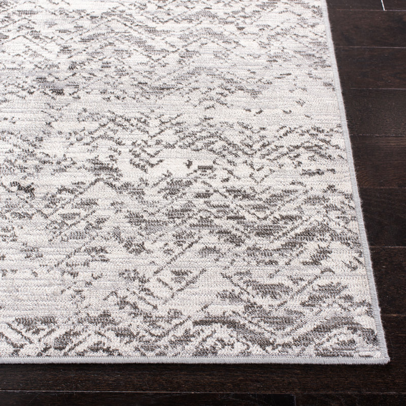 Odwyer Abstract Viscose Area Rug, Rectangle 183 x 274cm