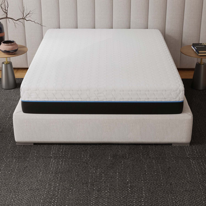 Matelas en mousse viscoélastique imprégnée de cuivre, Lit simple
