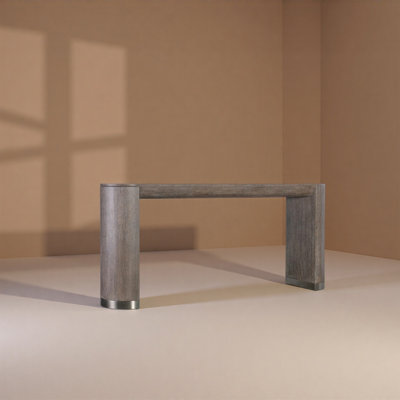Modern Wood Console Table Entryway