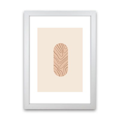 Mica Sand Leaf N12 1 Piece Wall Art