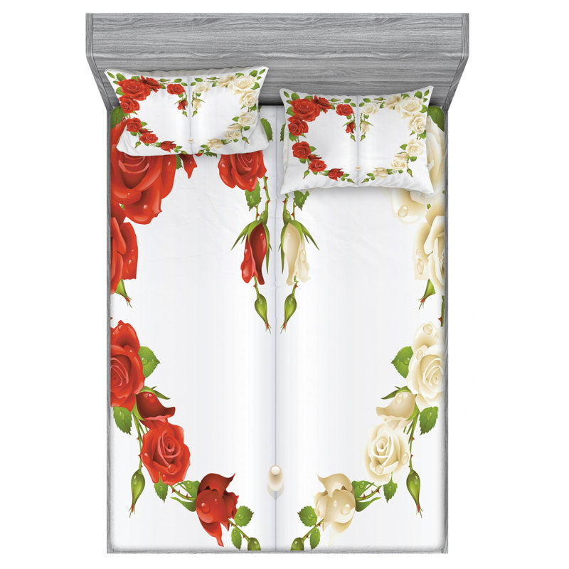 Microfiber Sheet Set, Full Sheet Set with Fitted Sheet