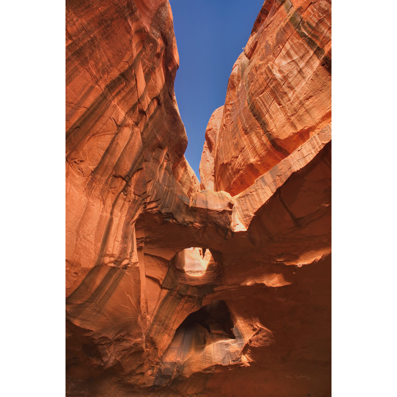 «Lower Antelope Canyon» par Alan Majchrowicz, reproduction d'art sur toile tendue, H 18 po x l 12 po, Non, Toile tendue
