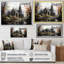 «Black Neo Ecclesiastic Vision Church I», art sur toile-86117537-86117557