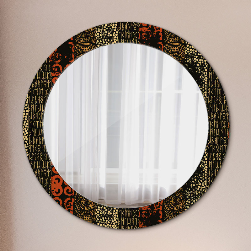 Huldar Glass Flat Wall Mirror