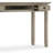 Carlane Solid Wood Transitional 54 Inch Wide Desk With 30 Inch Wide Bookcase In Distressed Grey (set Of 2)-2019255841