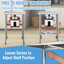 Table de travail en acier inoxydable l 24 po x L 24 po Vevor
