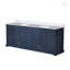 Meuble-lavabo double 84 po X P 22 po D, avec plateau en marbre de Carrare-1792952589-1792952581