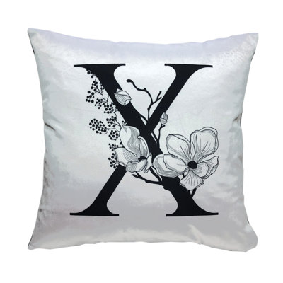 100% Soft Velveteen Polyester Reversible Throw Pillow
