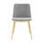 Tortez Velvet Upholstered Metal Side Chair-627103769